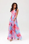 Dámské šaty SUK0477 53D /195907 Multicolor - Roco Fashion Mix barev L-40