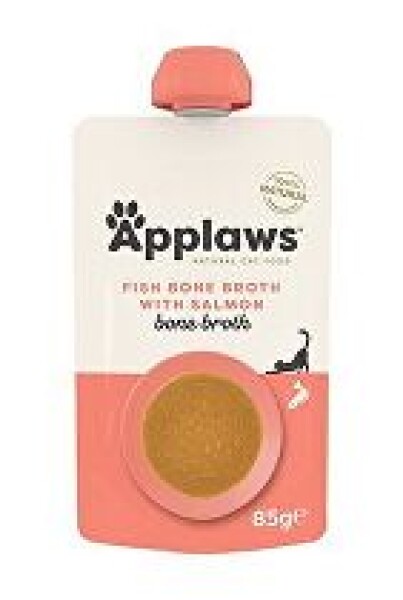 Applaws Cat kapsa Adult Broth rybí vývar s lososem 85g