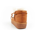 D.Franklin dámské sněhové boty zimní módní kožešina zateplené hnědé pro kotníkové dámské 38