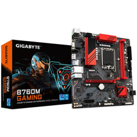 GIGABYTE B760M GAMING / B760M / LGA1700 / 4x DDR5 / 1x 2.5GLAN / mATX (B760M GAMING)