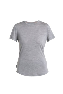 ICEBREAKER Wmns Merino 125 Cool-Lite™ Sphere III SS Tee, Metro Heather velikost: S