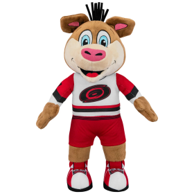 Bleacher Creatures Plyšový maskot Carolina Hurricanes NHL Stormy #97 Plush Figure White