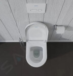 DURAVIT - ME by Starck Stojící WC, bílá 2169090000
