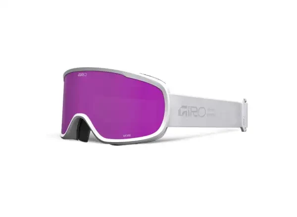 Giro Moxie dámské lyžařské brýle White Stacked/Amber Pink/Yellow (2skla)
