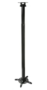 Univerzální stropní držák pro projektor P-104 / Stropní držák / 110-197 cm / nosnost 15 kg (RAMART P-104 CZARNY)