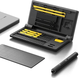 HOTO Precision Screwdriver Kit Pro černá / 45 nástavců / USB-C (57983118509)