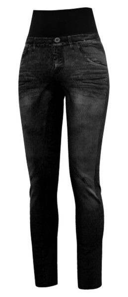 CRAZY Pant Sound Woman, Print Jeans Black velikost: L