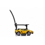 Mamido Dětské odrážedlo auto s vodící tyčí Lamborghini Aventador SV žluté