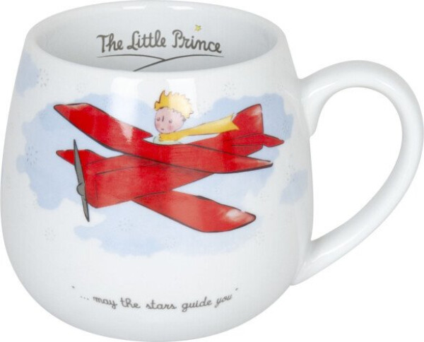 Hrnek buclák - Malý princ v letadle / The little prince Plain
