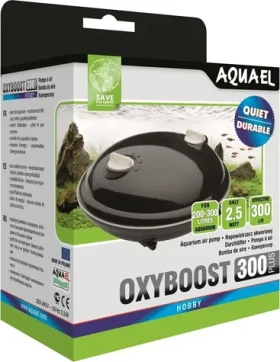 OXYBOOST APR-300 PLUS / Vzduchovač do akvária / 2x150 l/h / pro 200-300 l / regulace výkonu