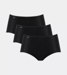 Sloggi 24/7 Microfibre Midi C3P - BLACK - SLOGGI BLACK - SLOGGI 50