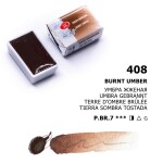 Nevskaya Palitra White Nights akvarelová barva 2,5 ml Burnt Umber 408