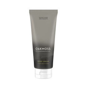 SCOTTISH FINE SOAPS Tělový krém Oakmoss 200 ml, šedá barva