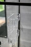 Polička SAT transparentní SATPOLPLASTT SATPOLPLASTT
