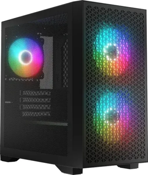 Logic Dart Pro ARGB Mini černá / micro-ATX / 1 x USB 3.2 / 2 x USB 3.2 gen 1 / RGB / bez zdroje / průhledná bočnice (AM-DART-PRO-ARGB-10)