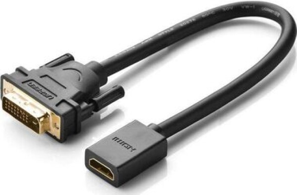 UGREEN Adaptér DVI (M) - HDMI (F) 0.15m černá (6957303821181)