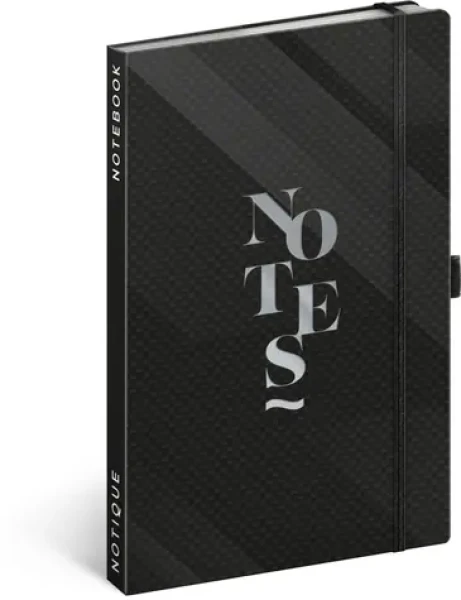 NOTIQUE Notes Elegantní, linkovaný, 13 x 21 cm (A-34374)