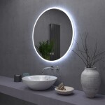 Tutumi - Zrcadlo LED BLUETOOTH FFJ 60cm HOM-06501