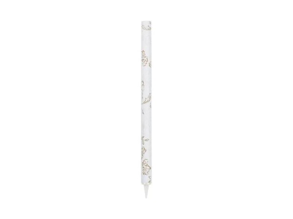 Dortová fontána PartyDeco bílá 25 cm (1 ks)