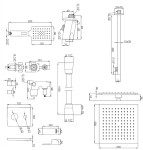 INVENA - Podomítkový set NYKS BS-28-0K2-A