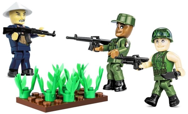 COBI 2047 3 figurky s doplňky Vietnamská válka, 30 k