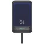USAMS CD219 XM Series 10000mAh černá / Power Bank / Magnetické bezdrátové nabíjení 15W / PD 20W (10KCD21901)