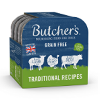 Butcher's Dog Original hovězí/krůt/jehn vanička 4x150g