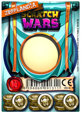 Scratch Wars - Karta zbraně Zepplandia - Scratch Wars