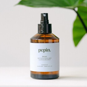 PEPIN Čisticí mlha na listy pokojových rostlin Brume 200 ml, hnědá barva, plast