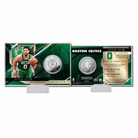 Mince Boston Celtics NBA Jayson Tatum Silver Coin Card
