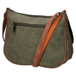 Trendy dámská koženková crossbody kabelka Ulipa, zelená