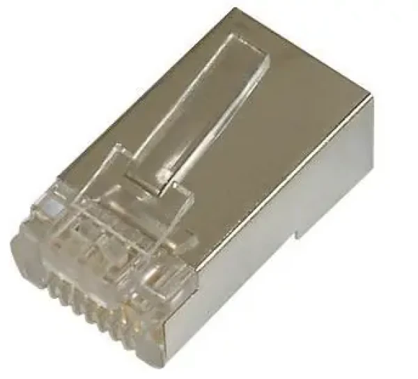 Digitus DN-219603 / Modulární konektor RJ45 / CAT 6 / stíněný / kulatý kabel / 100 ks (DN-219603)