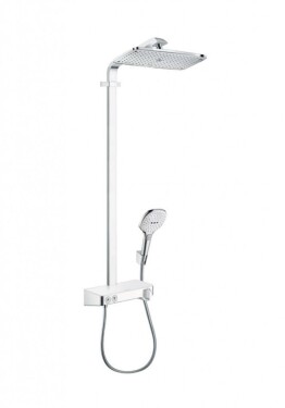 HANSGROHE - Raindance Select E Sprchový set Showerpipe 360 s termostatem ShowerTablet Select 300, bílá/chrom 27288400