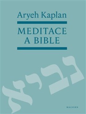 Meditace Bible Aryeh Kaplan