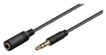 MicroConnect Audio kabel Jack 3,5mm (M) - Jack 3,5mm (M) černá / 2 m (AUDLG2G)