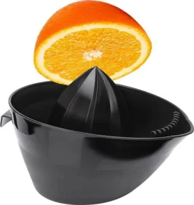 Vilde Ruční lis na citrusy s rukojetí černý / Lis na citrusy / pro velké citrusy (grapefruit, pomeranč) (259149)