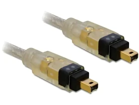 Delock / Kabel FireWire IEEE 1394 / 4 pin (M) - 4 pin (M) / 1 m (82570)