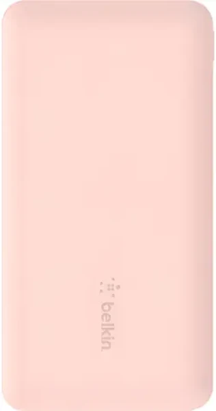 Belkin Powerbanka 10000mAh růžová / Powerbanka / 15W / 2x USB-A + USB-C / LED indikace