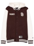 New Era Pánská bunda San Diego Padres MLB Letterman Hooded Velikost: XL