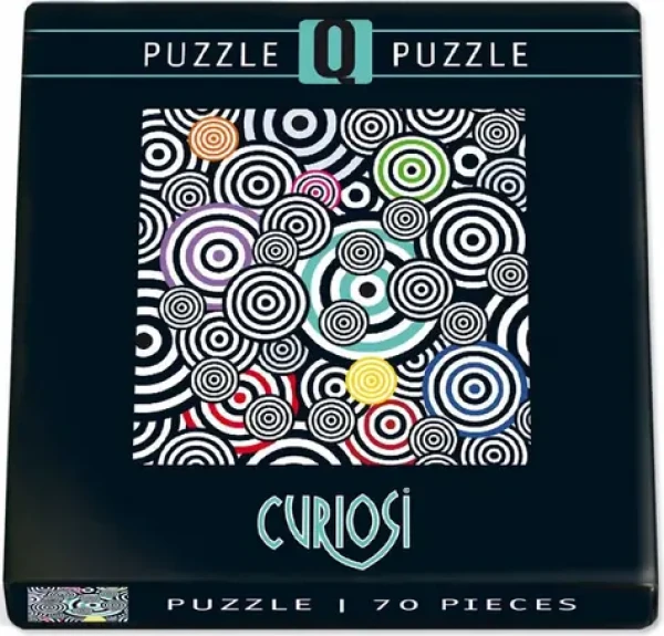 CURIOSI Čtvercové puzzle Q Shake: Vzor V