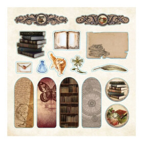 Bibliophilia Ephemera Sticker Book (Over 780 Stickers) - Kolektiv autorů