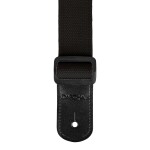 Cascha Ukulele Strap Poly-Cotton - Black