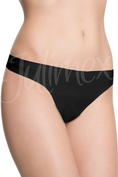 Dámská tanga String black - JULIMEX černá M