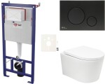 Závěsný WC set do lehkých stěn / předstěnová SAT BREVIS SIKOSSBRTOR68K SIKOSSBRTOR68K