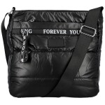 Stylová dámská textilní crossbody kabelka Zayana, černá