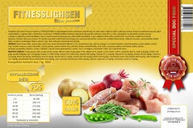 BARDOG Lisované krmivo FITNESSLIGHSEN 4kg