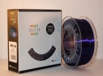 PET-G filament Violet Glass TR 1,75 mm Print With Smile 1 kg