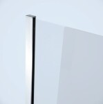 CERSANIT - Sprchový kout MODUO čtvrtkruh 80x195, kyvné, čiré sklo S162-009