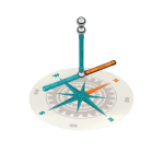 Geomag Mechanics Motion Compass 35 dílků (magnetická stavebnice) - Geomag