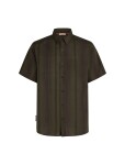 ICEBREAKER Mens Mer 125 CL Steveston SS Shirt Plaid, Dark Loden/Bittersweet velikost: XL